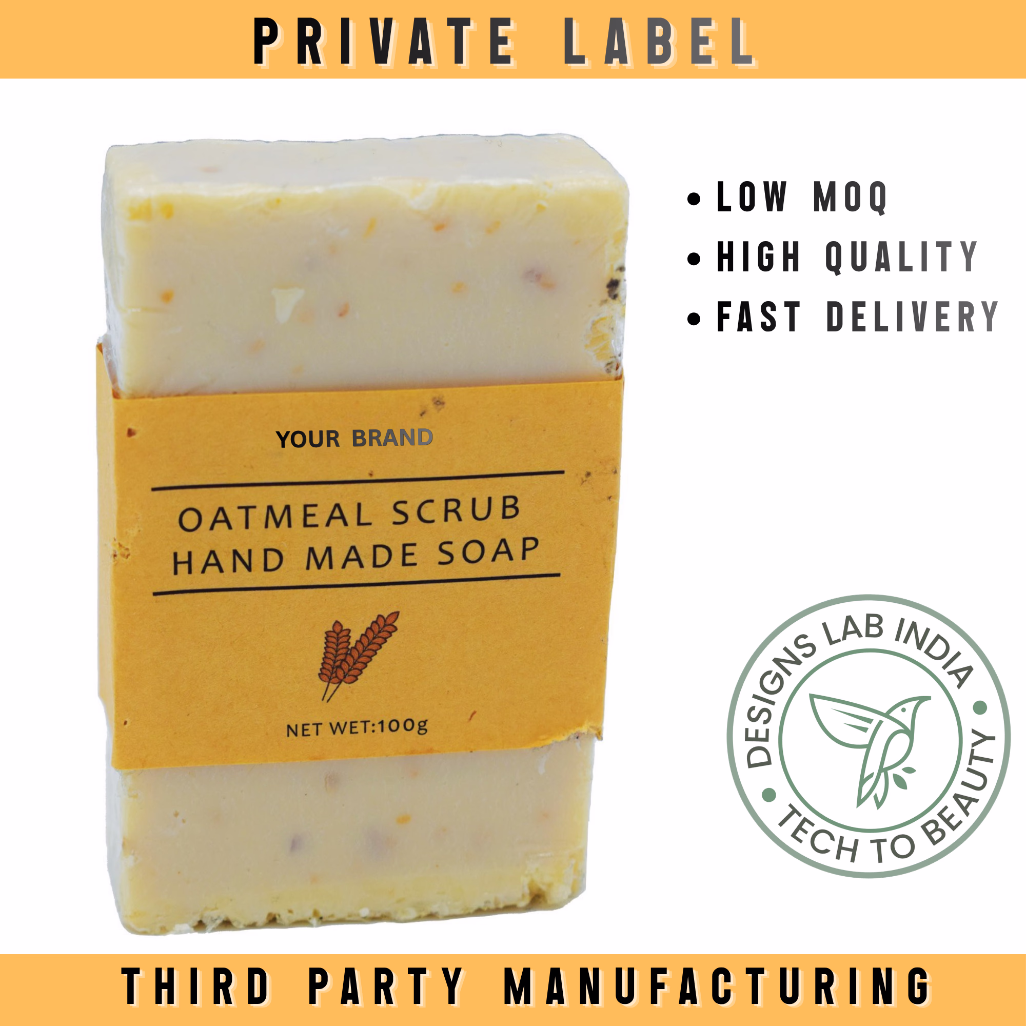 Oatmeal Scrub Soap